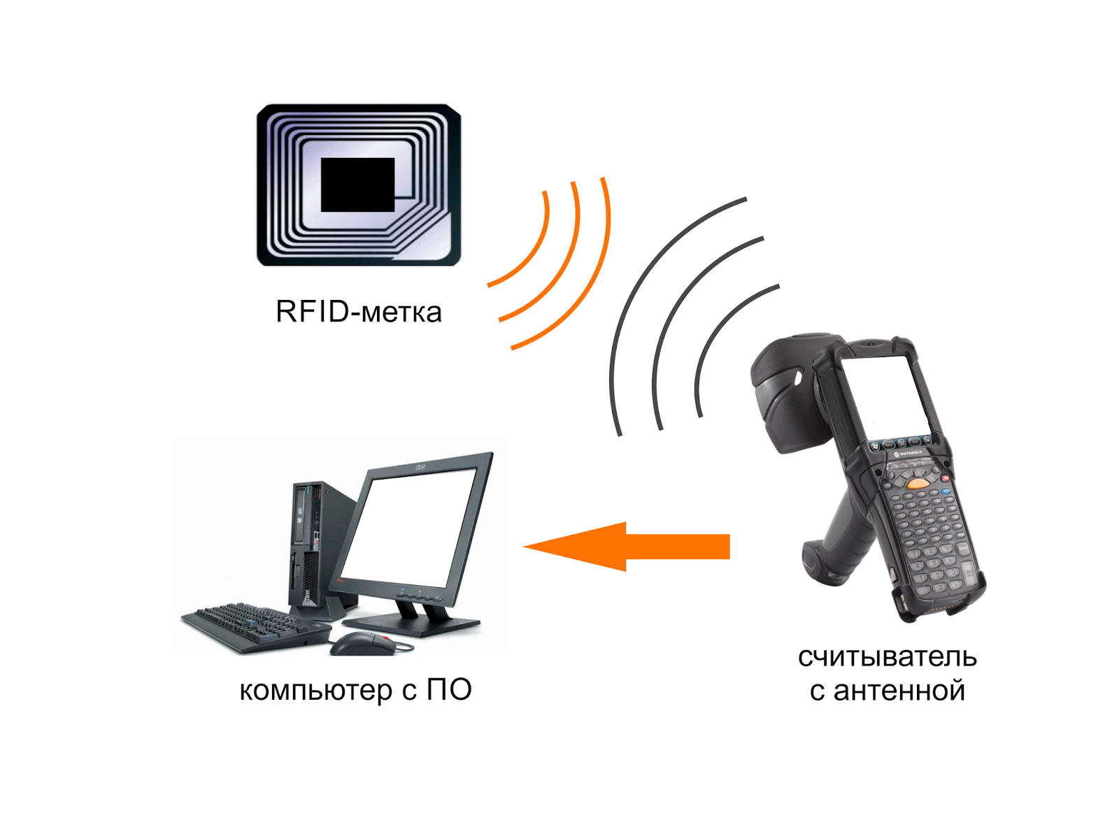 Технология радиочастотной идентификации RFID. Система считывания RFID меток. (RFIDТЕХНОЛОГИИ, Radio Frequency ldentification. Радиочастотные метки RFID.